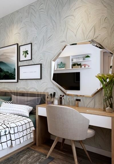 Mẫu bàn trang điểm cao cấp tại nhà phố Vạn Phúc